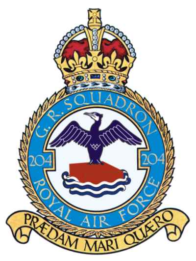 No 204 Squadron Crest