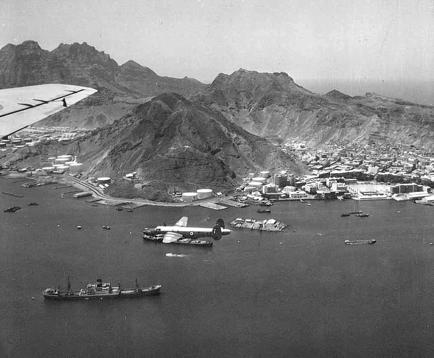 Avro Shackletons on patrol in the Far East