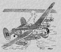 First Flight Cartoon