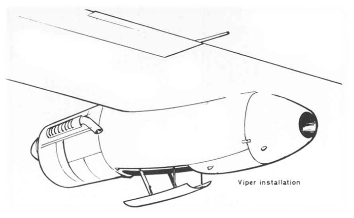 The Viper installation on the Shackleton